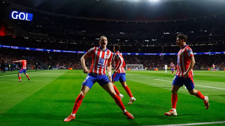 El gol tempranero del Atlético en Champions League llegó en buen momento