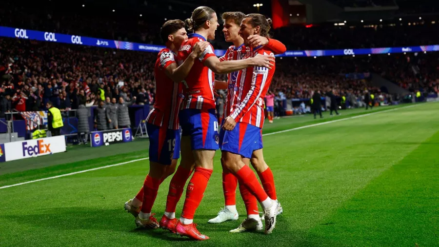 El gol tempranero del Atlético en Champions League llegó en buen momento