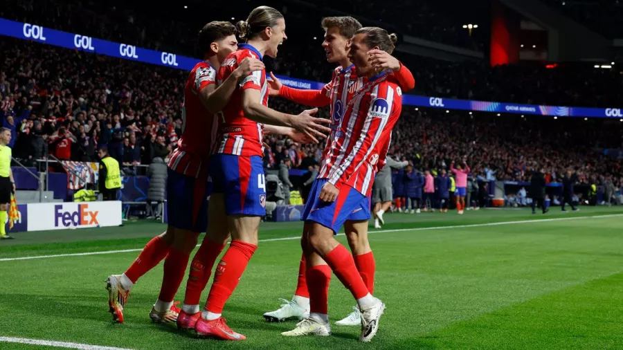 El gol tempranero del Atlético en Champions League llegó en buen momento