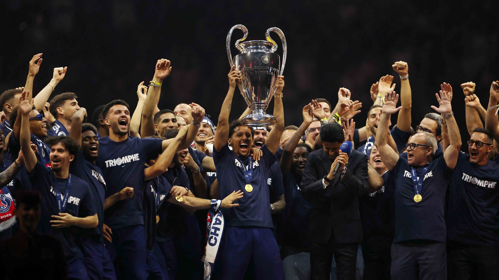 Champions League, 31 de mayo: Golearon 5-0 al Inter.