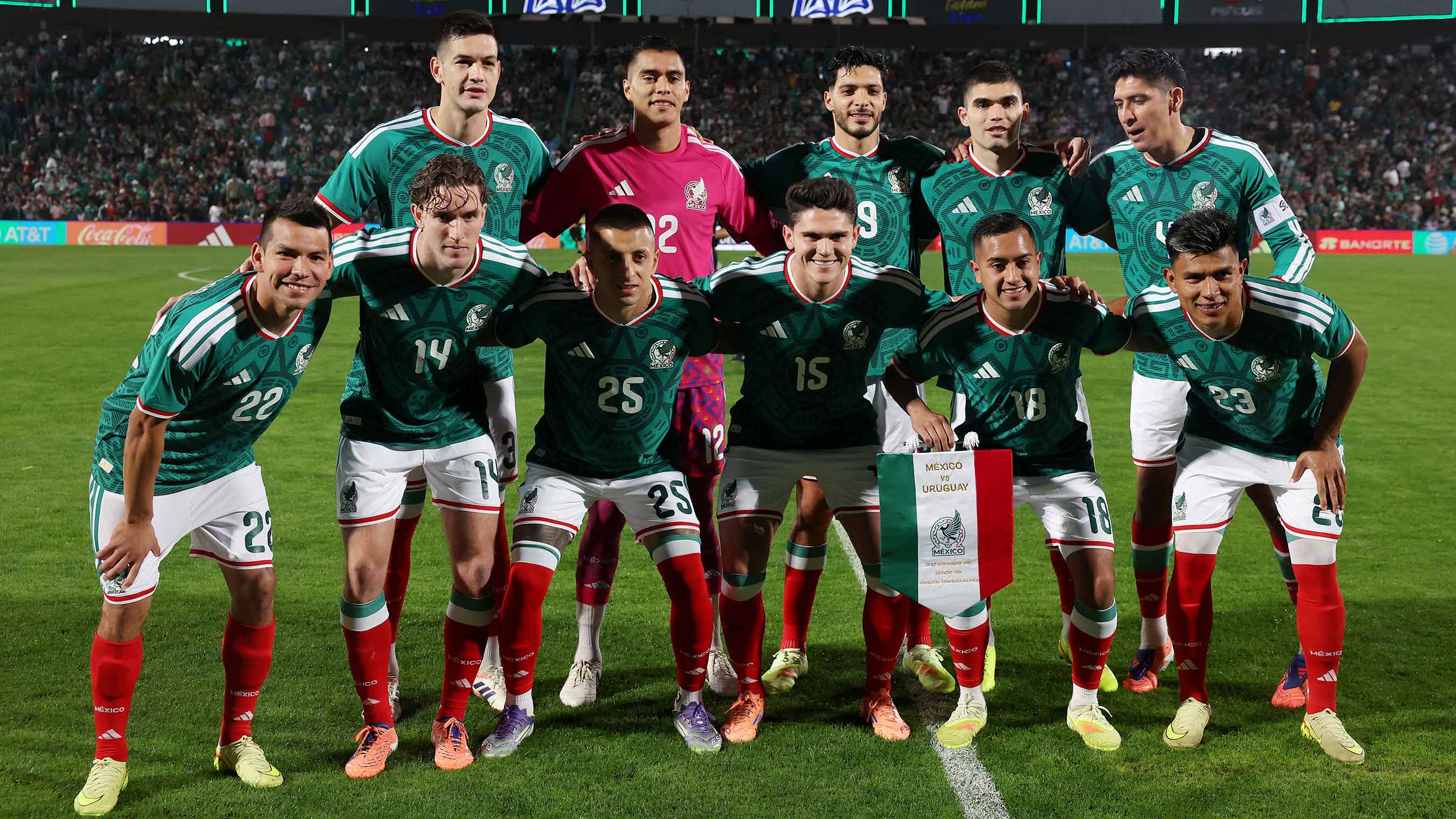 México continúa su preparación