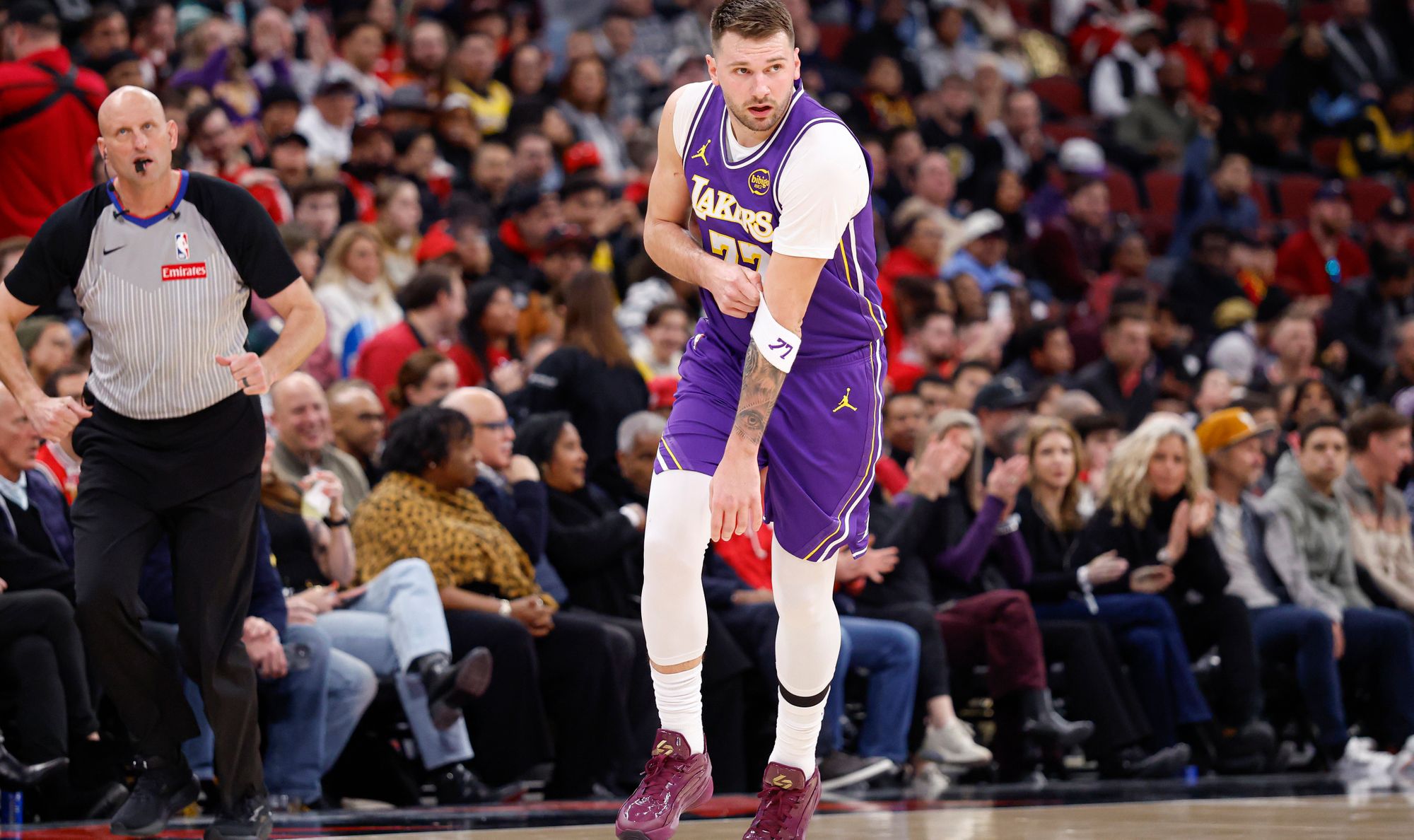 Con Luka Doncic en gran nivel, los Lakers despertaron