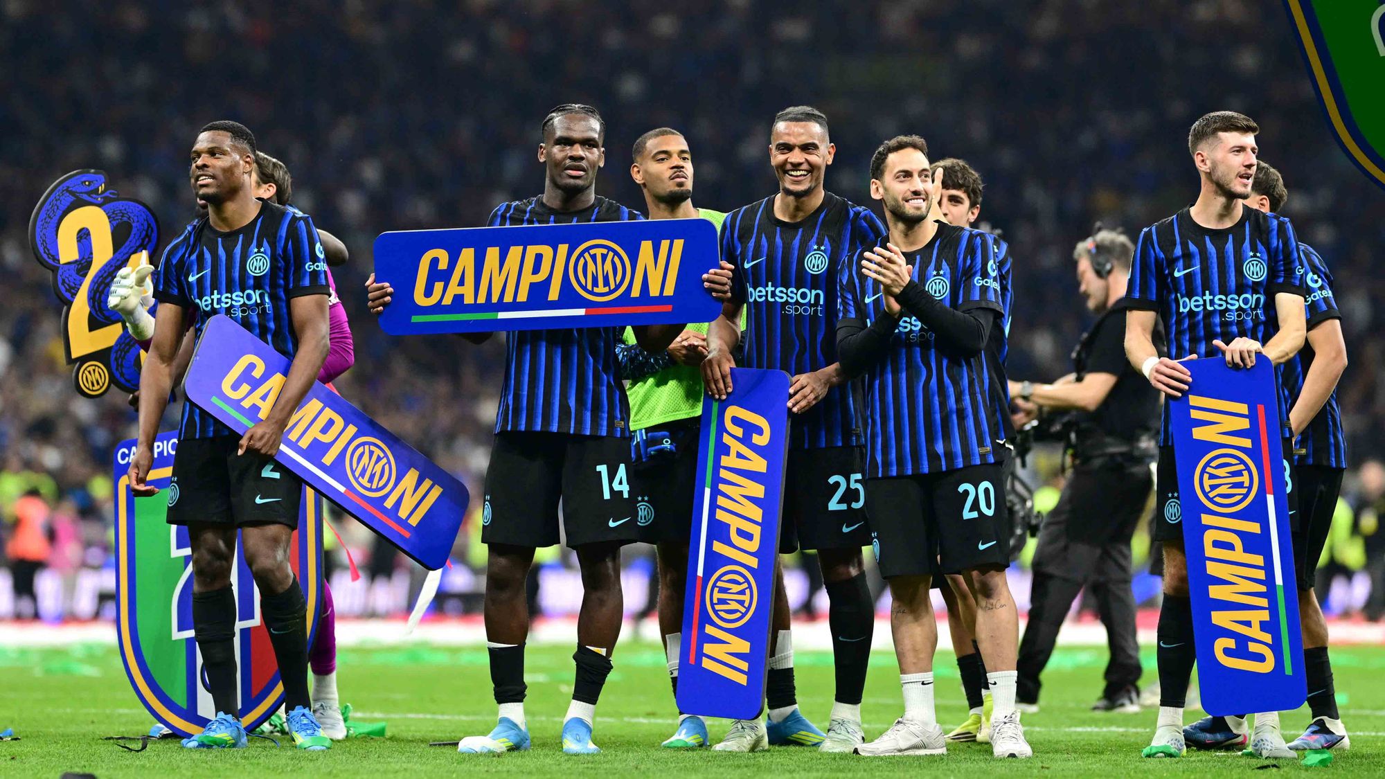 Inter vuelve a levantar el Scudetto