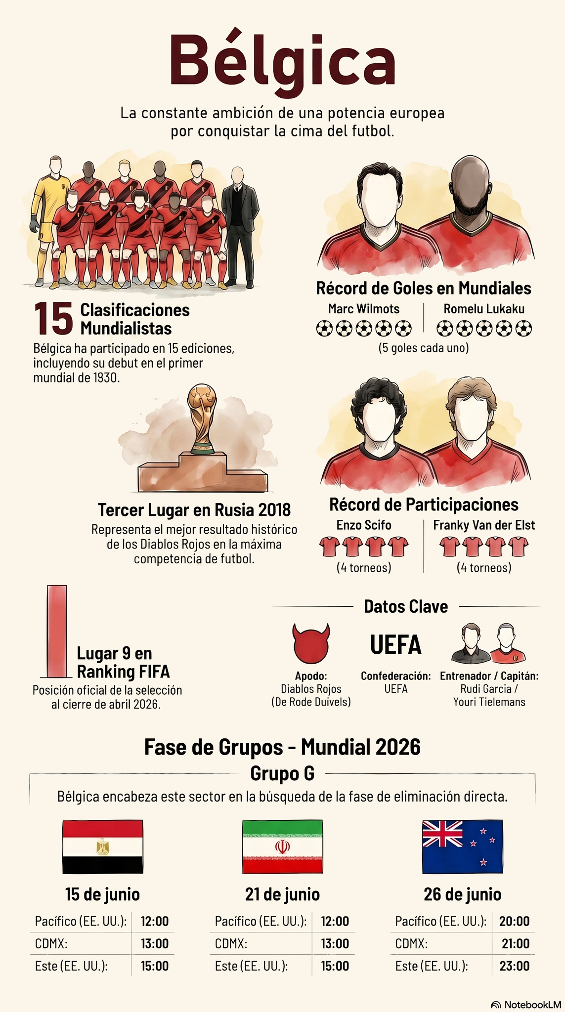 Los 'Diablos Rojos' enfrentan una nueva cita con su historia