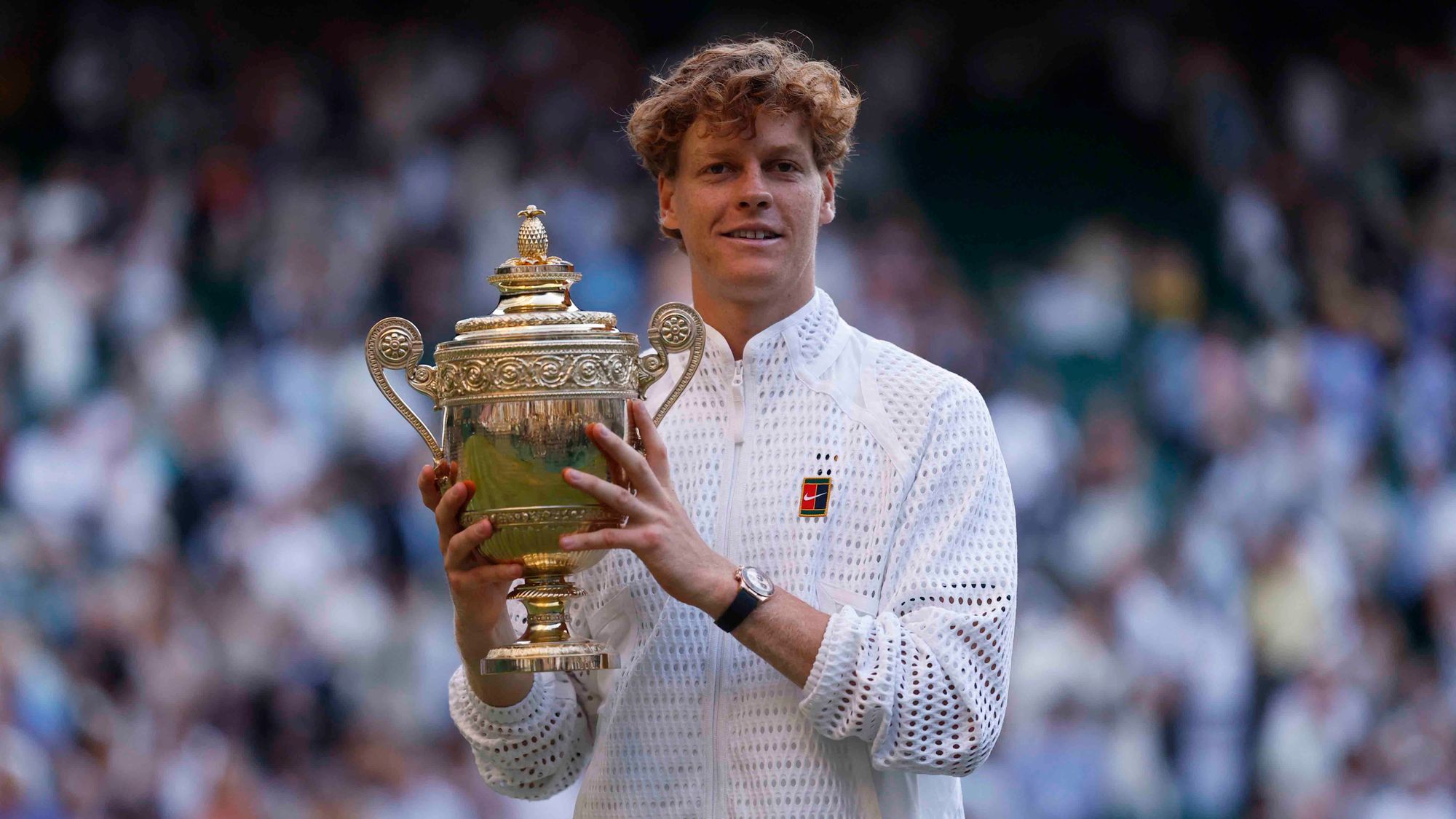 Jannik Sinner defendió su título en Wimbledon