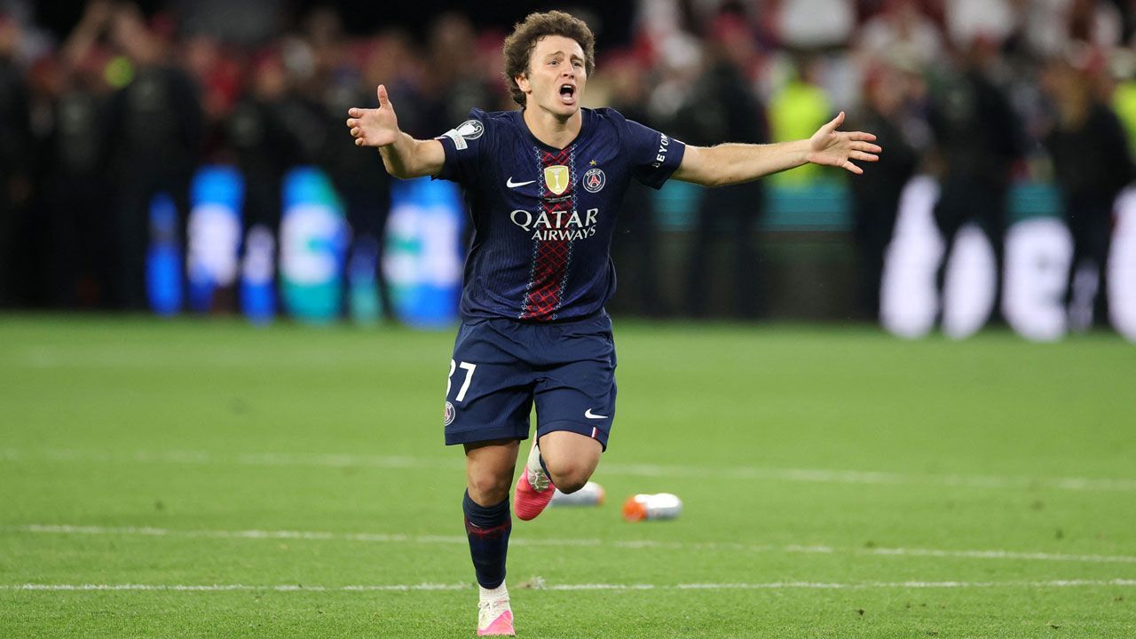 10. Joao Neves | Mediocampista | Paris Saint-Germain | 140 millones de euros
