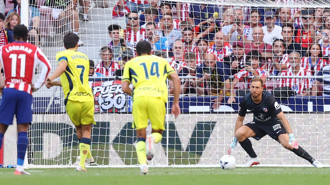 Atlético de Madrid salvó el empate ante Villarreal en La Liga