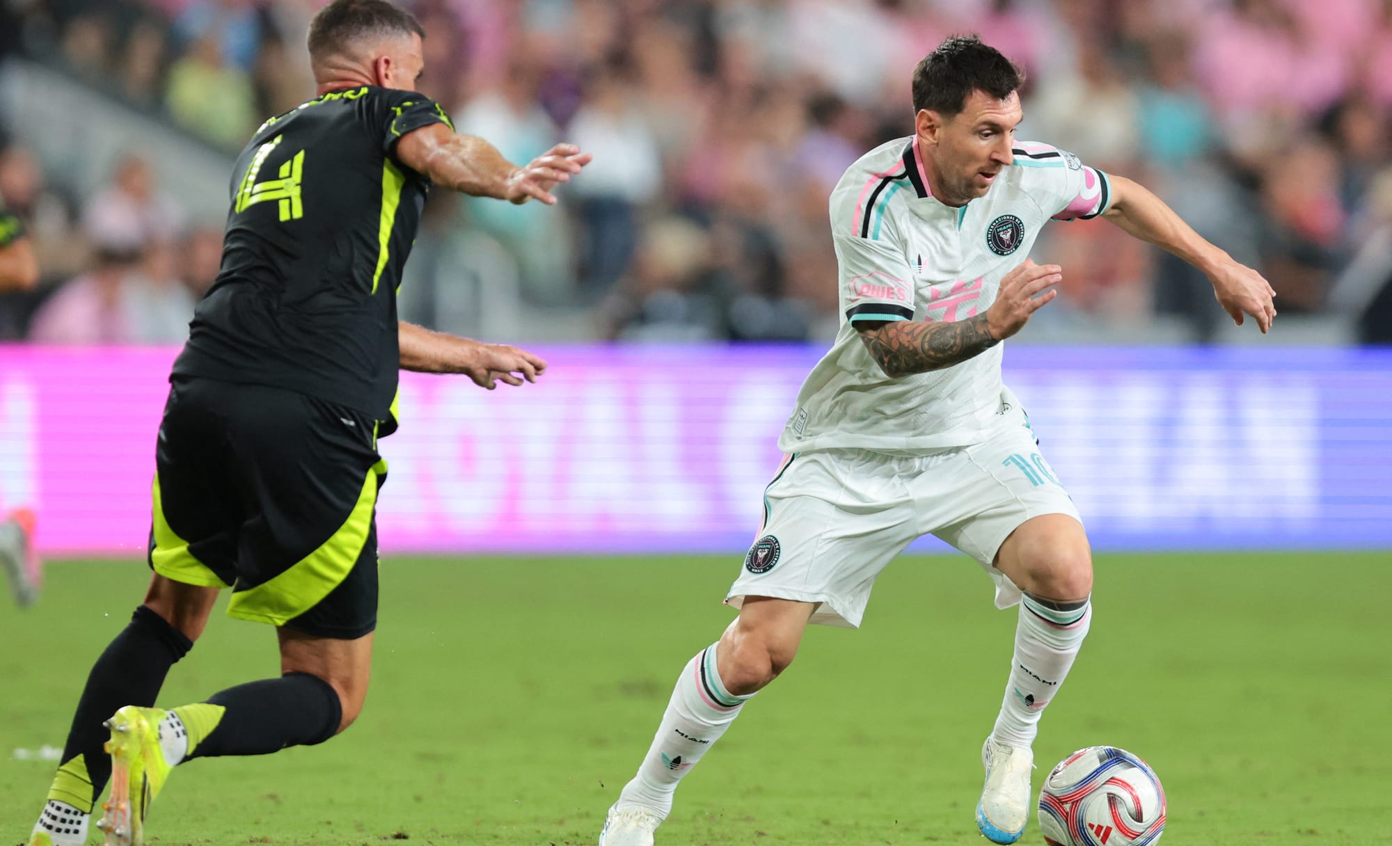 Agridulce empate de Inter Miami en el regreso de Lionel Messi