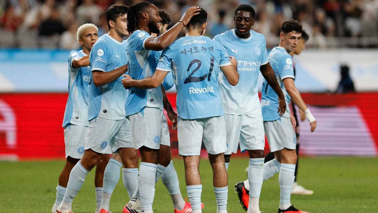 Primer ensayo positivo de Manchester City en la pretemporada