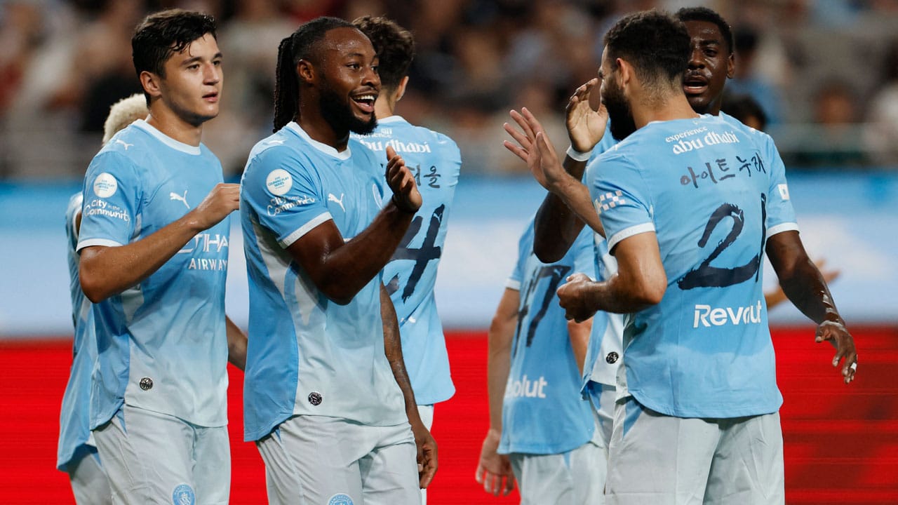 Primer ensayo positivo de Manchester City en la pretemporada
