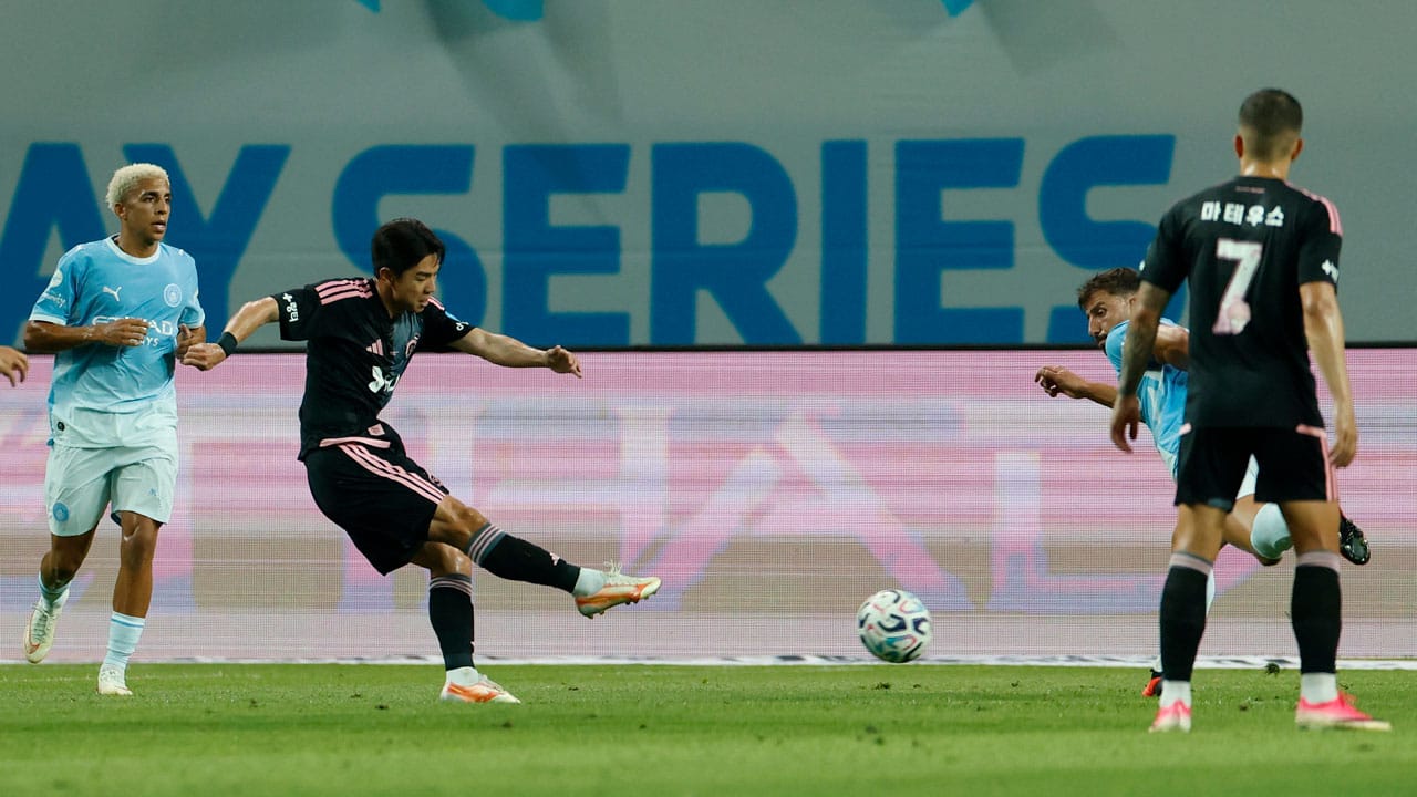 Primer ensayo positivo de Manchester City en la pretemporada
