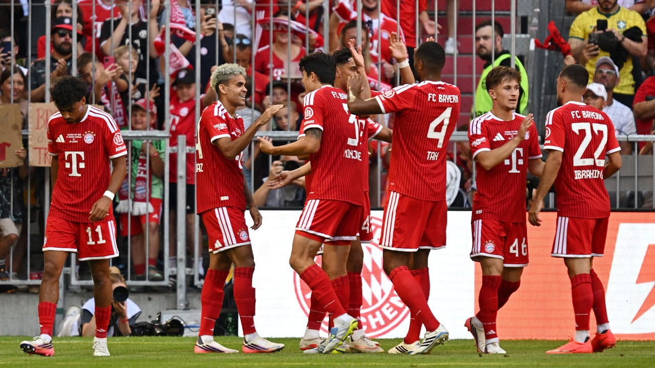 Bayern Munich terminó la pretemporada con cuatro victorias