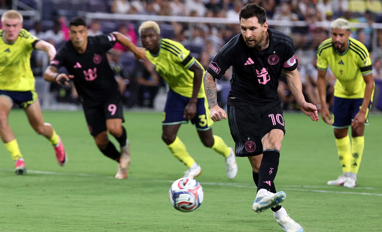 Inter Miami fue goleado por Nashville SC... con todo y Lionel Messi