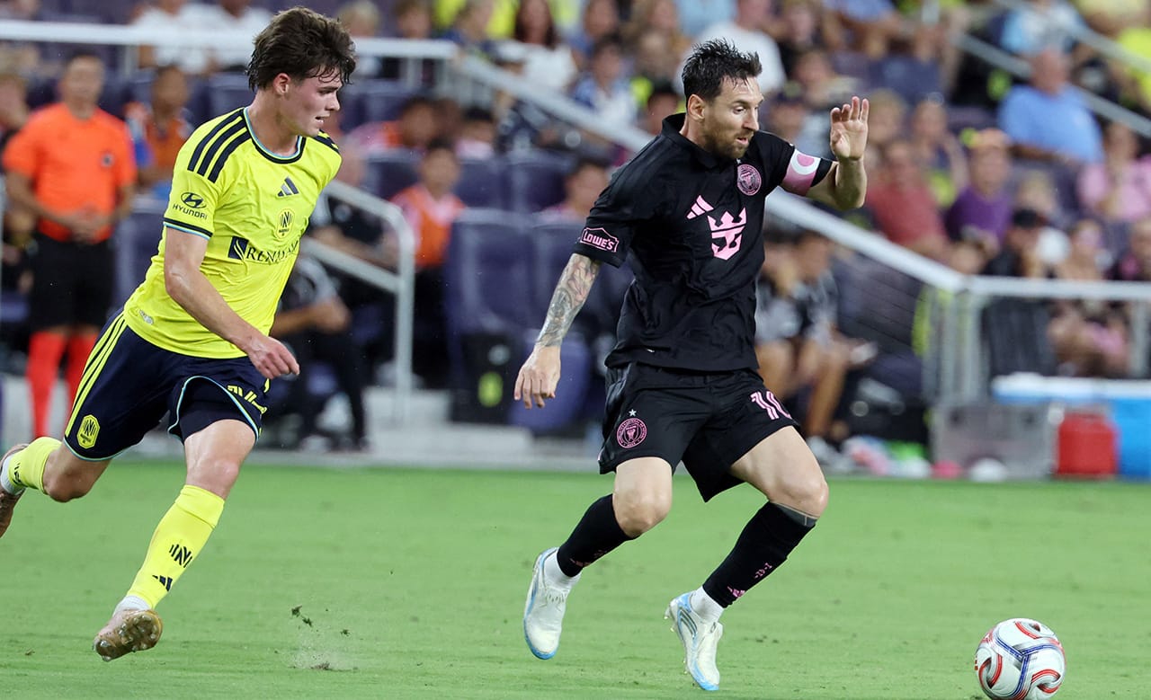 Inter Miami fue goleado por Nashville SC... con todo y Lionel Messi