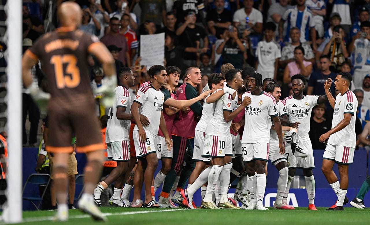 Llegó rápido la primera gran tarde de Carlos Espí con el Real Madrid