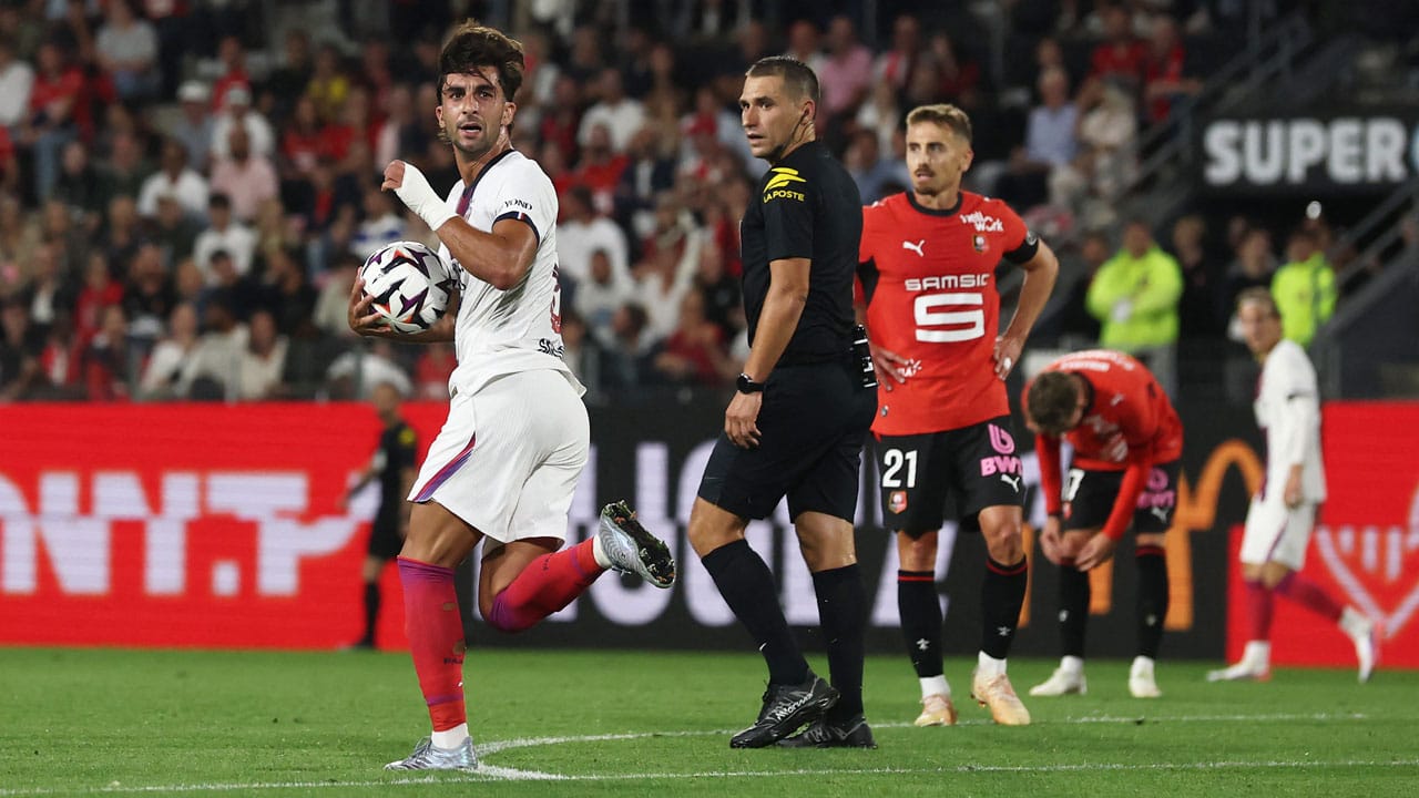 Ferran Torres tuvo un debut soñado con Paris Saint-Germain en la Ligue 1