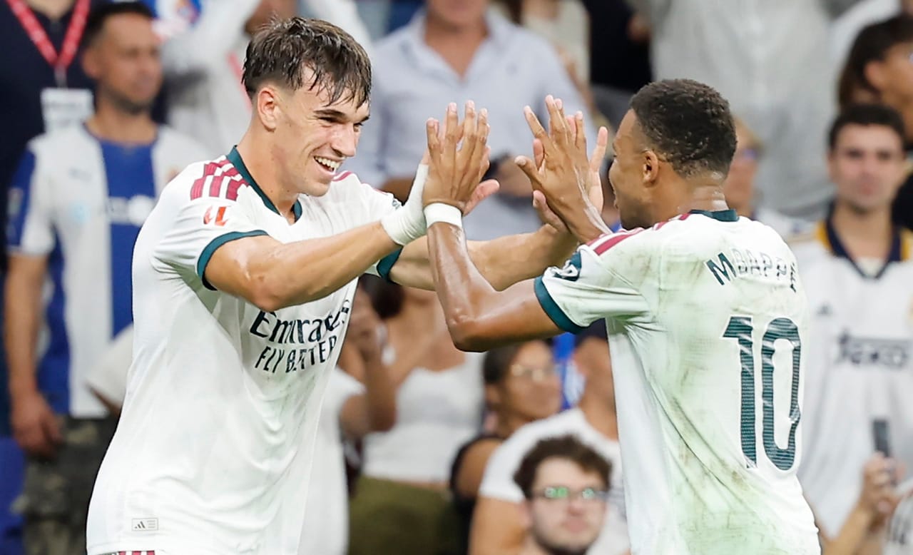 Llegó rápido la primera gran tarde de Carlos Espí con el Real Madrid