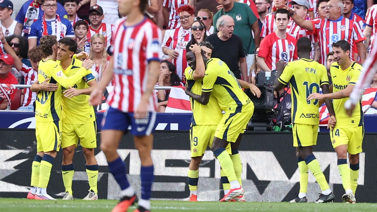Atlético de Madrid salvó el empate ante Villarreal en La Liga