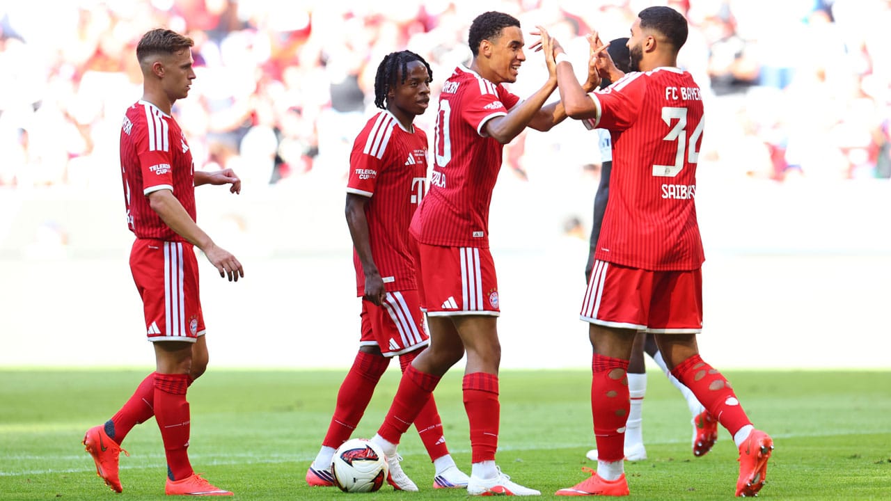 Bayern Munich terminó la pretemporada con cuatro victorias