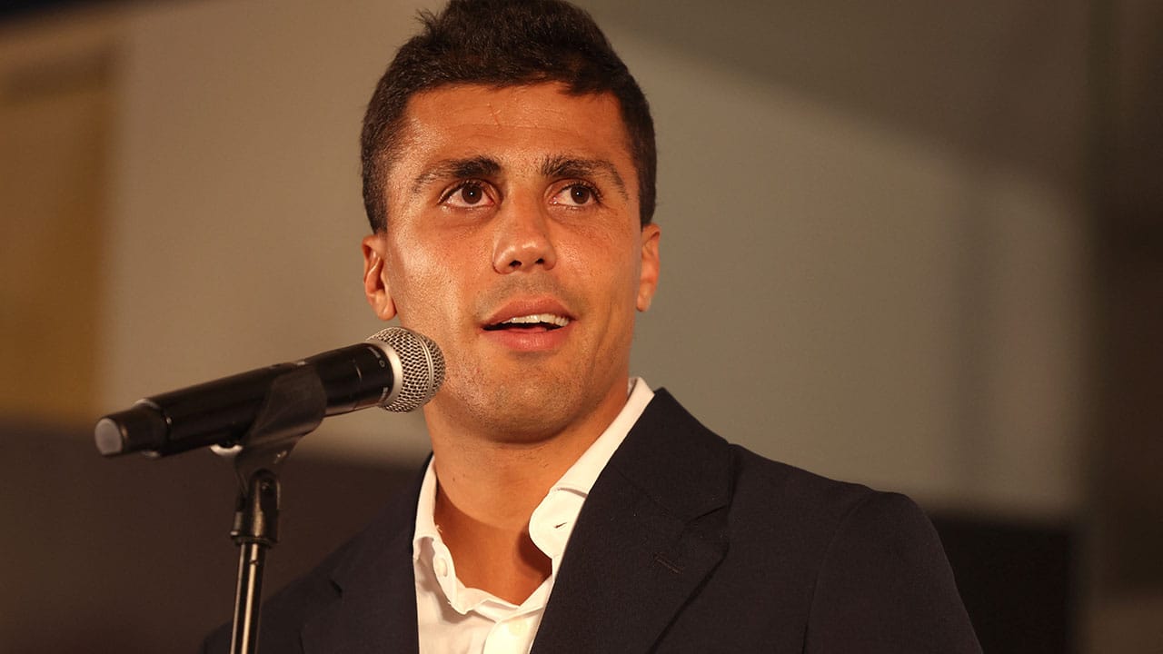 Las frases que dejó Rodri en su presentación oficial
