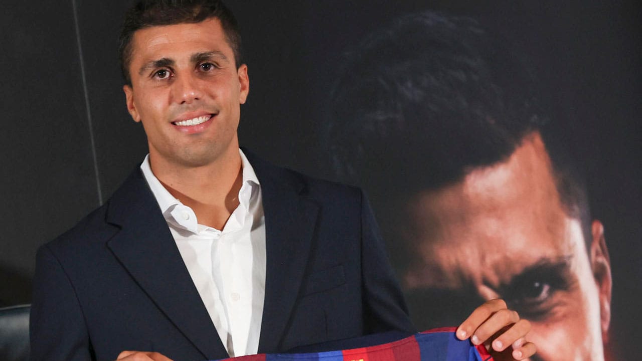 Las frases que dejó Rodri en su presentación oficial
