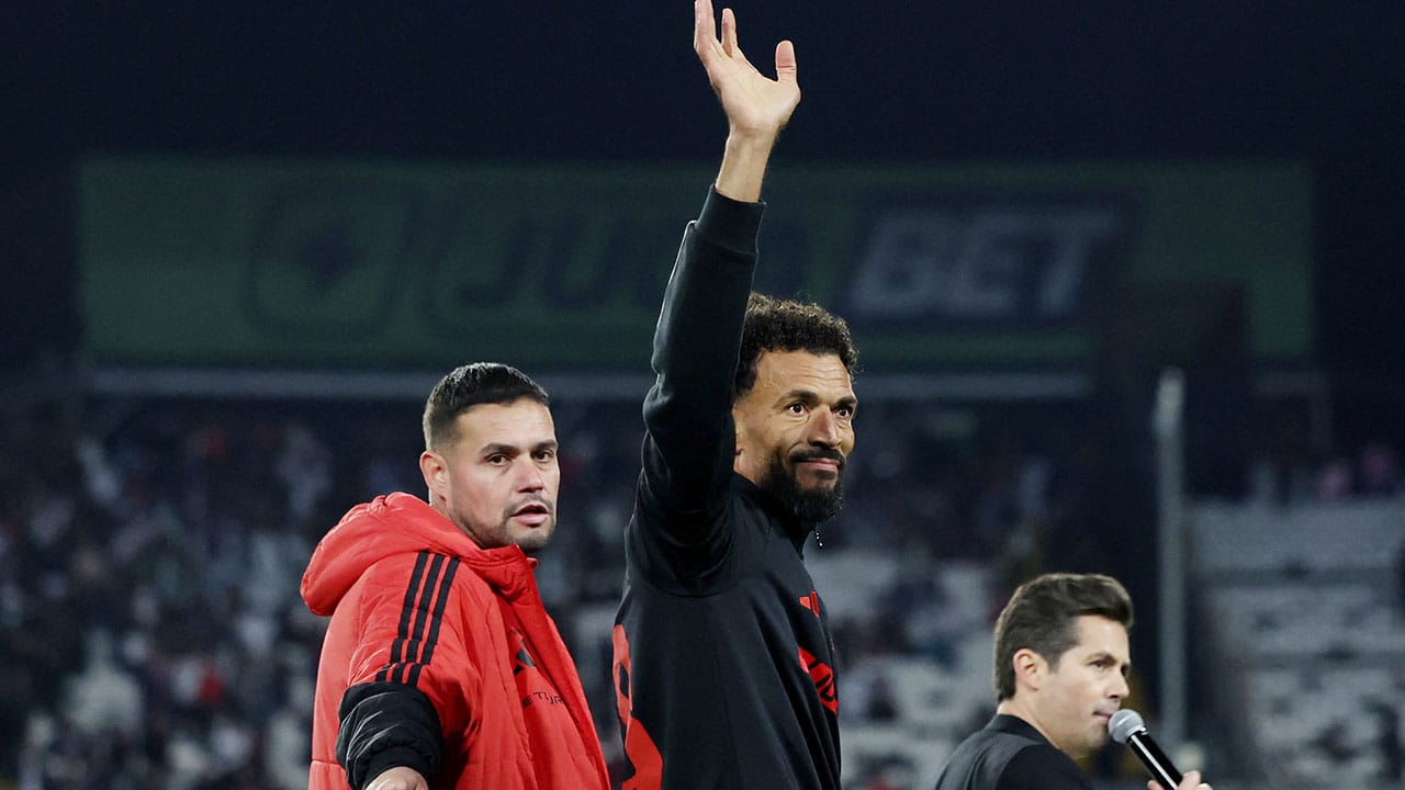 Así fue la espectacular presentación de Vozinha con Colo Colo