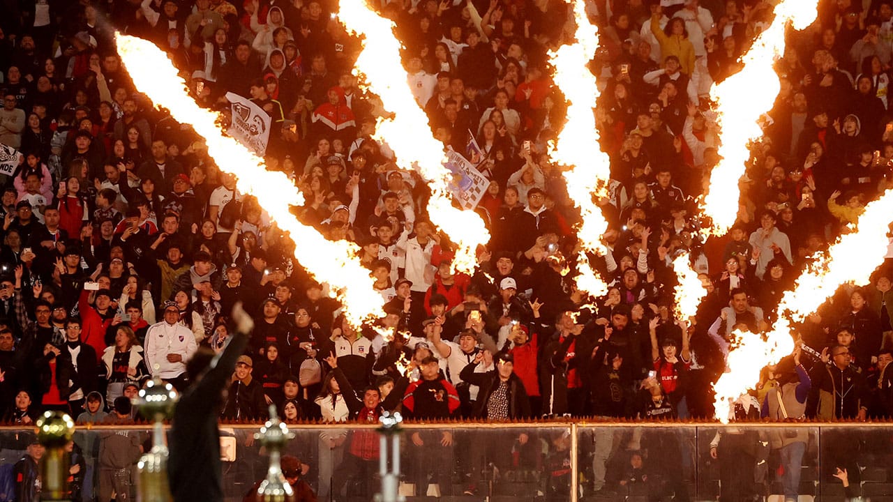 Así fue la espectacular presentación de Vozinha con Colo Colo