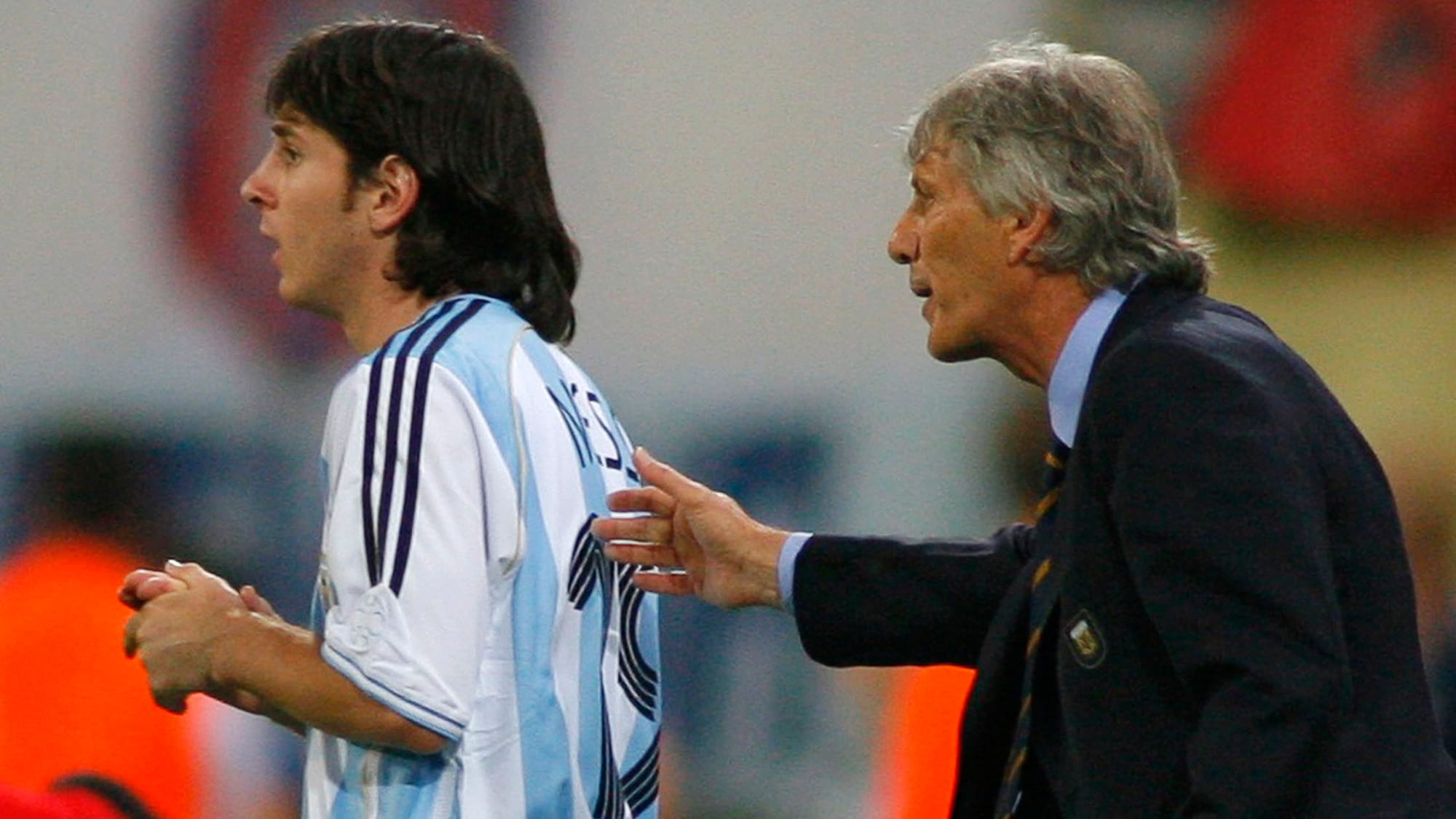 Los técnicos que dirigieron a Lionel Messi con Argentina