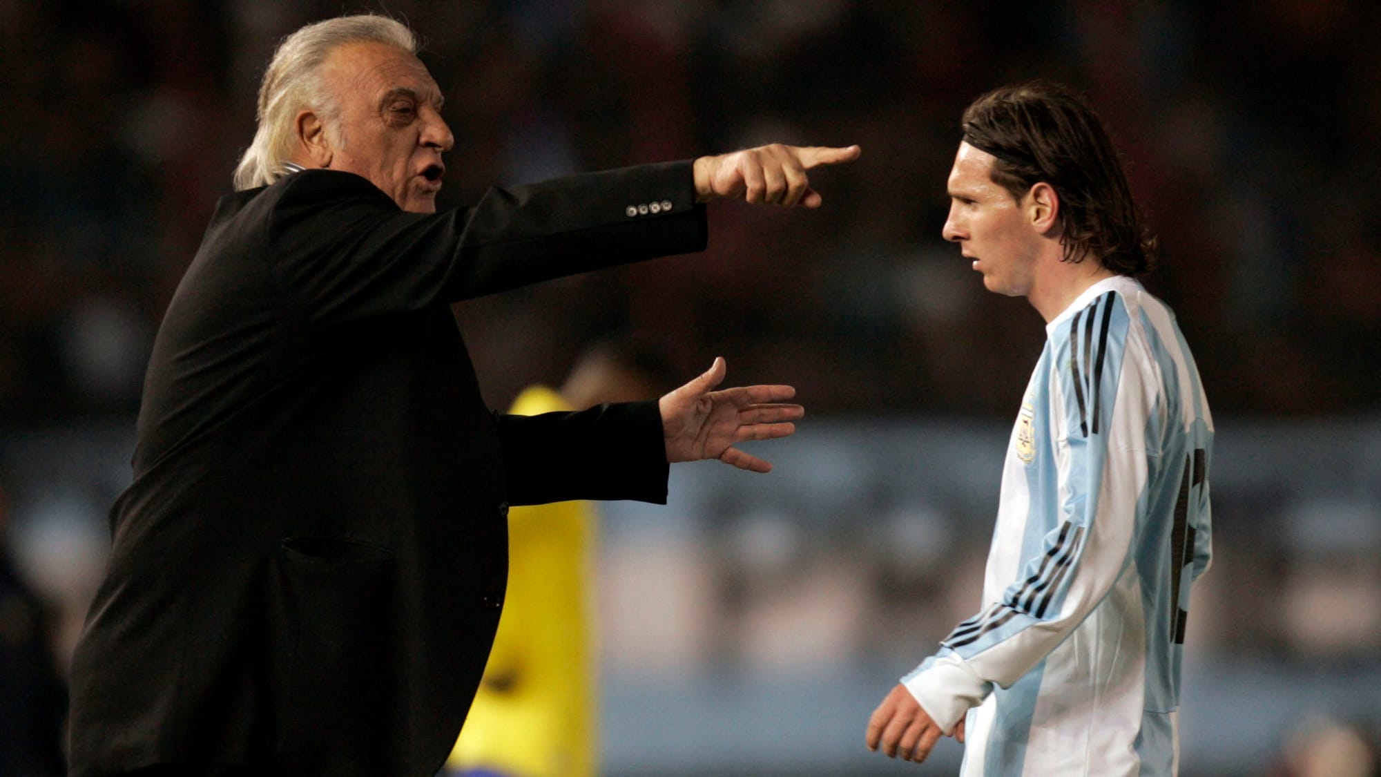 Los técnicos que dirigieron a Lionel Messi con Argentina