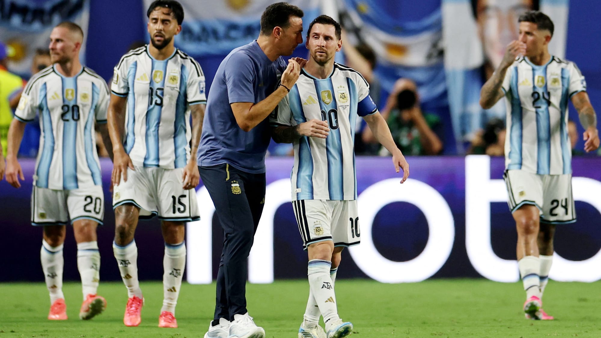 Los técnicos que dirigieron a Lionel Messi con Argentina