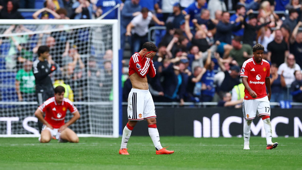 Everton le borró la sonrisa a Manchester United en la Premier League