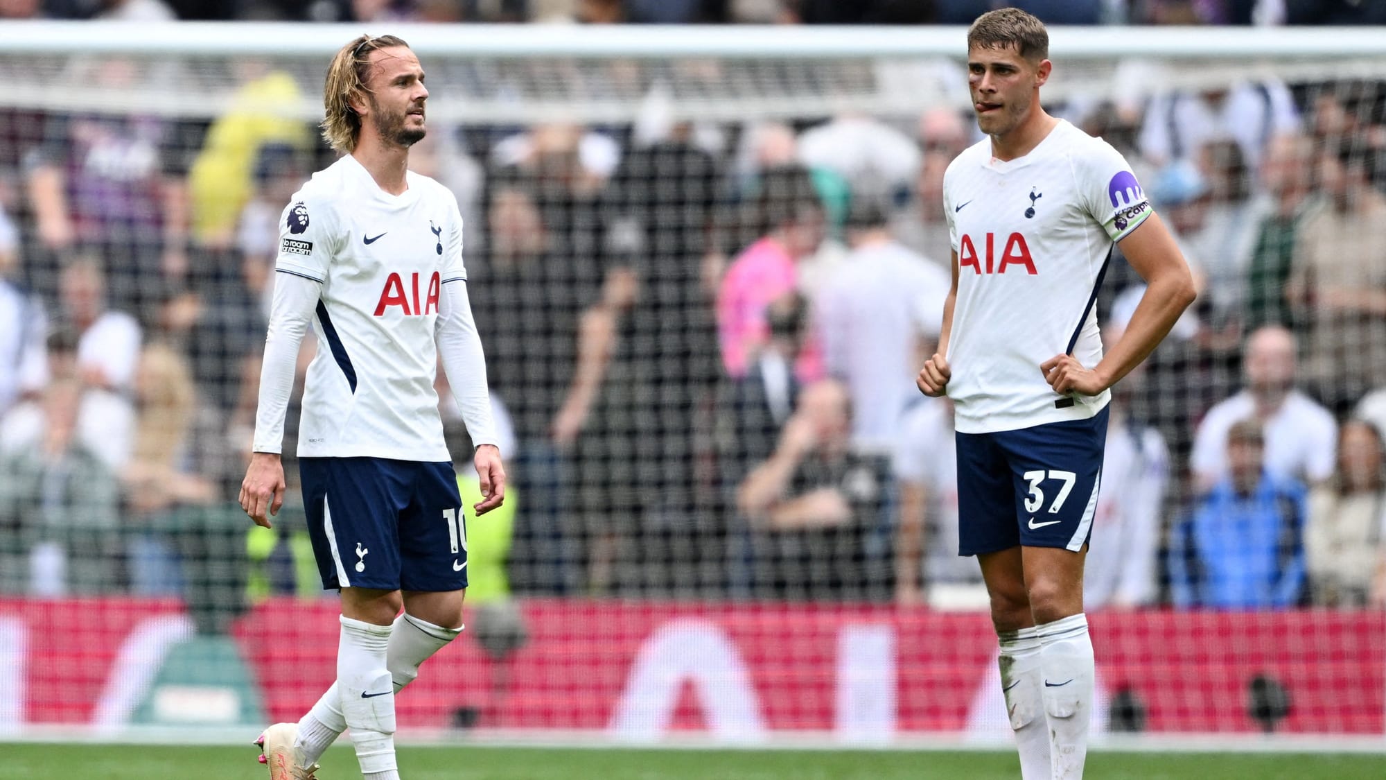 Tottenham por fin marcó, pero perdió ante Aston Villa en la Premier League