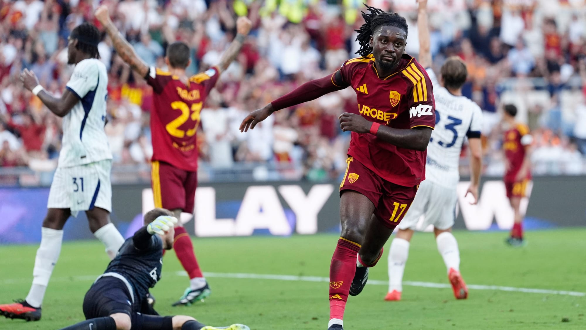 Roma lidera la Serie A gracias a la diferencia de goles