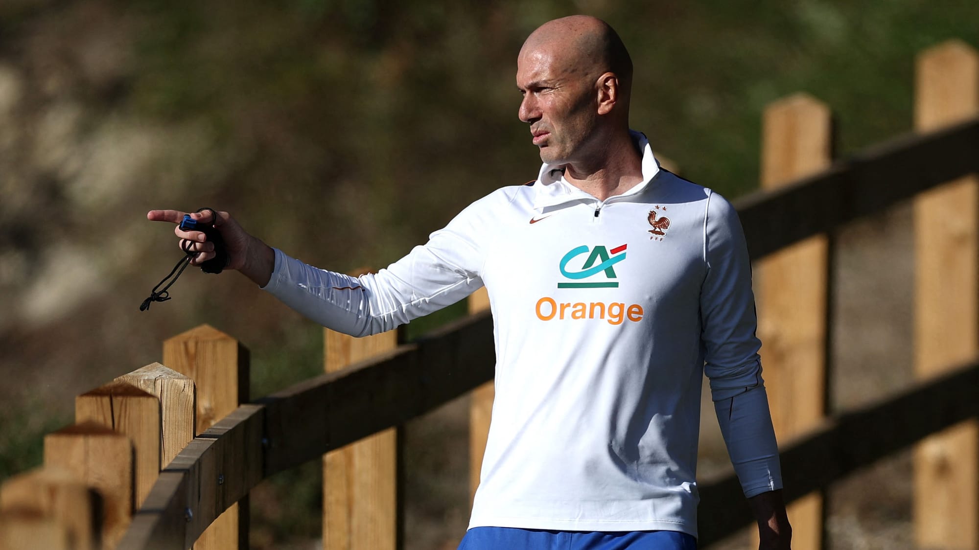 Así fue el primer día de Zinedine Zidane al frente de Francia