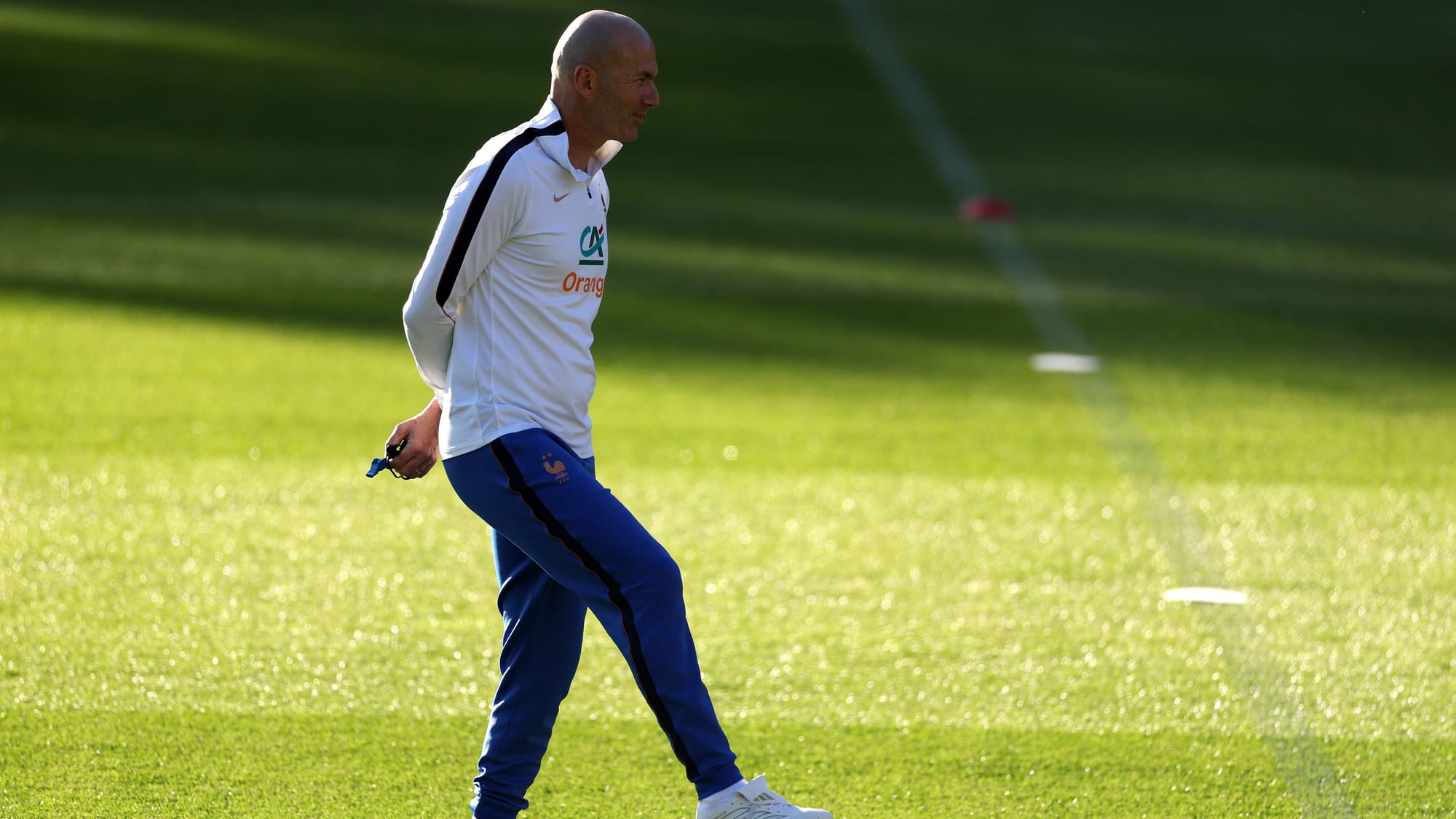 Así fue el primer día de Zinedine Zidane al frente de Francia