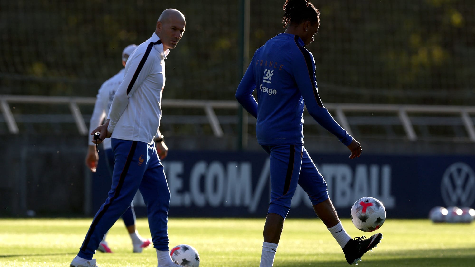 Así fue el primer día de Zinedine Zidane al frente de Francia