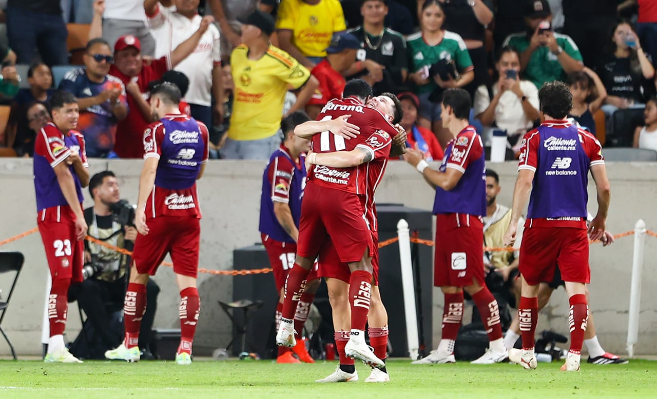 Así celebró Toluca, primer campeón mexicano de la Leagues Cup