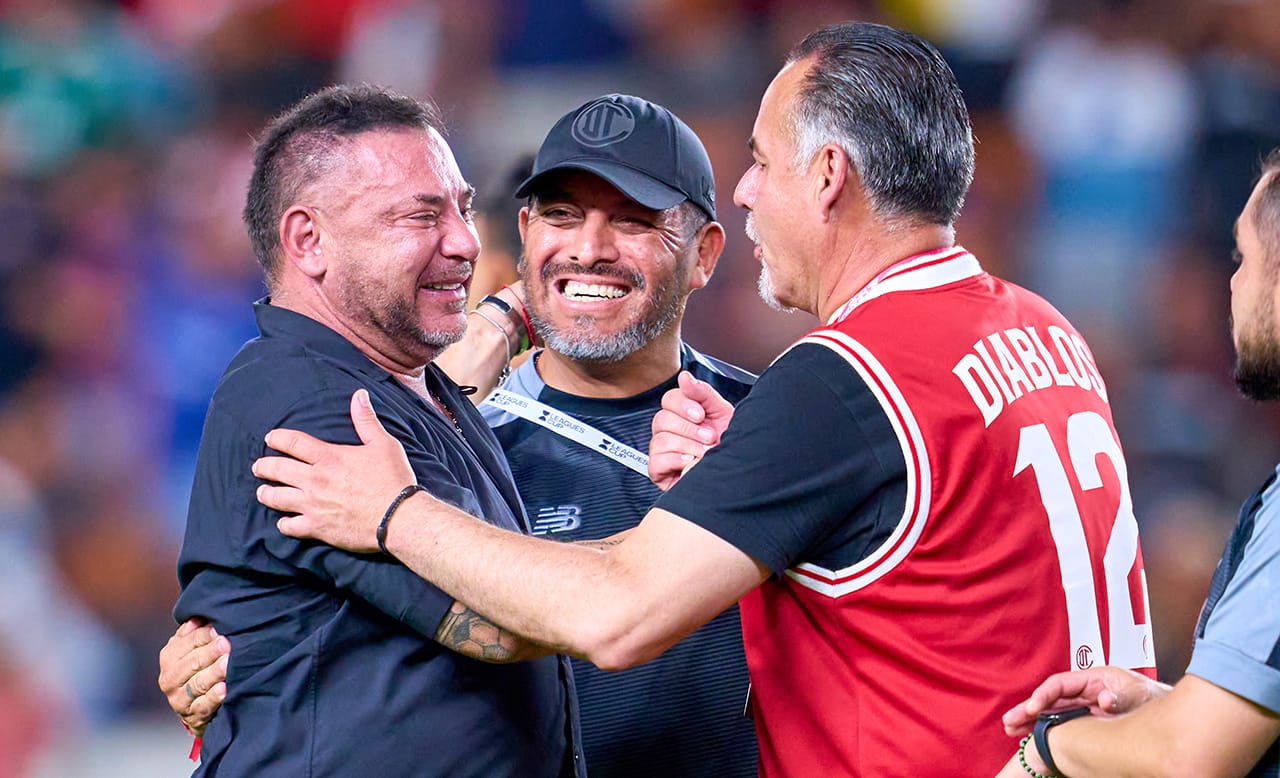 Así celebró Toluca, primer campeón mexicano de la Leagues Cup