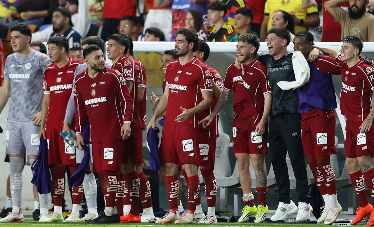 Así celebró Toluca, primer campeón mexicano de la Leagues Cup