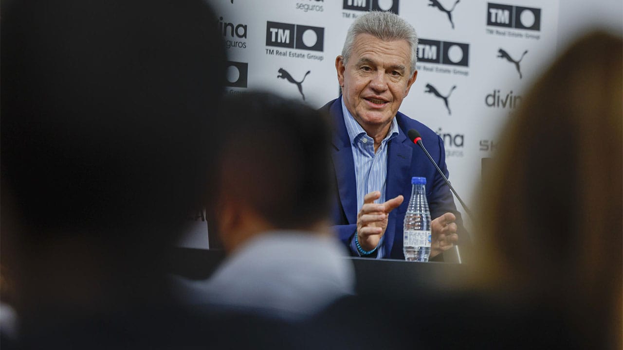 Las frases con las que Javier Aguirre conquistó al Valencia en su presentación