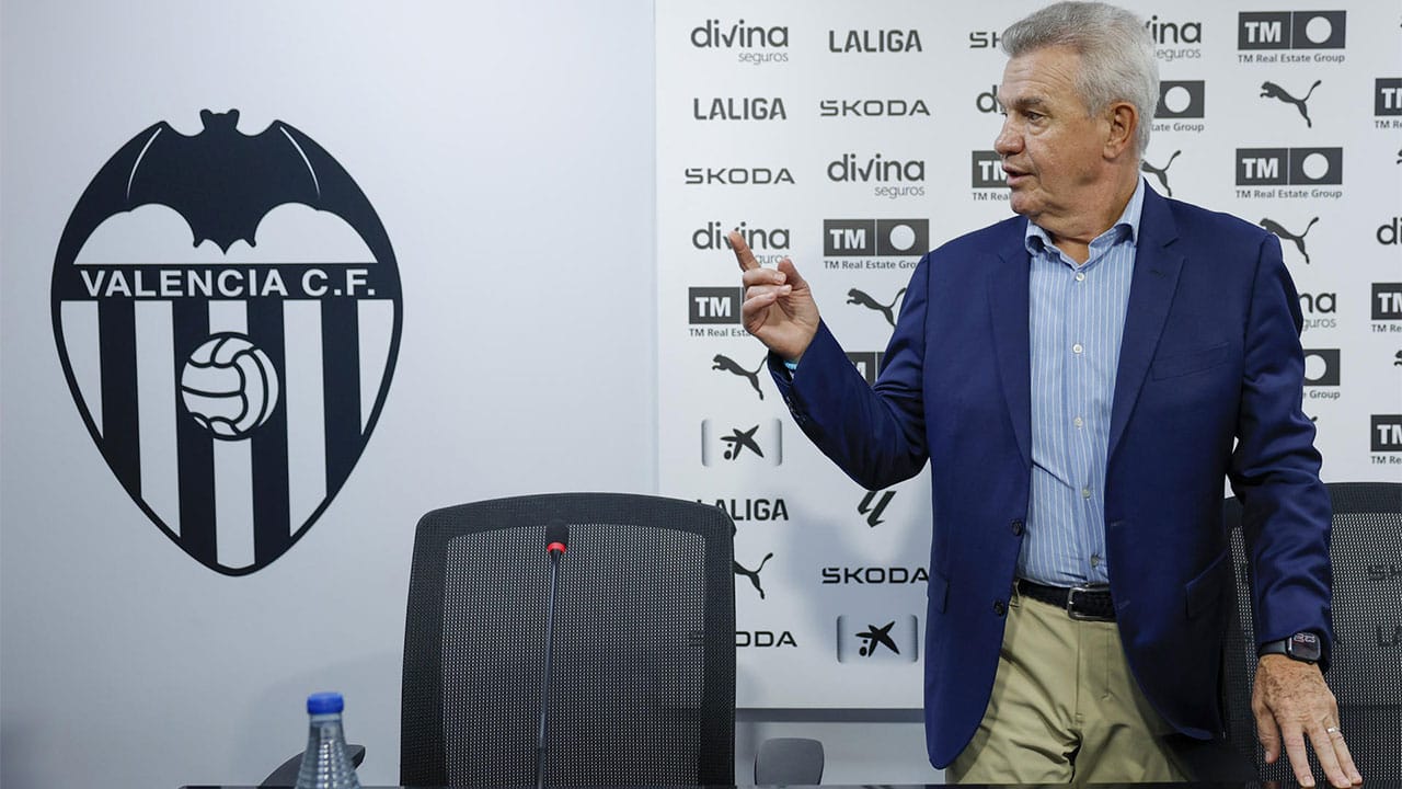 Las frases con las que Javier Aguirre conquistó al Valencia en su presentación