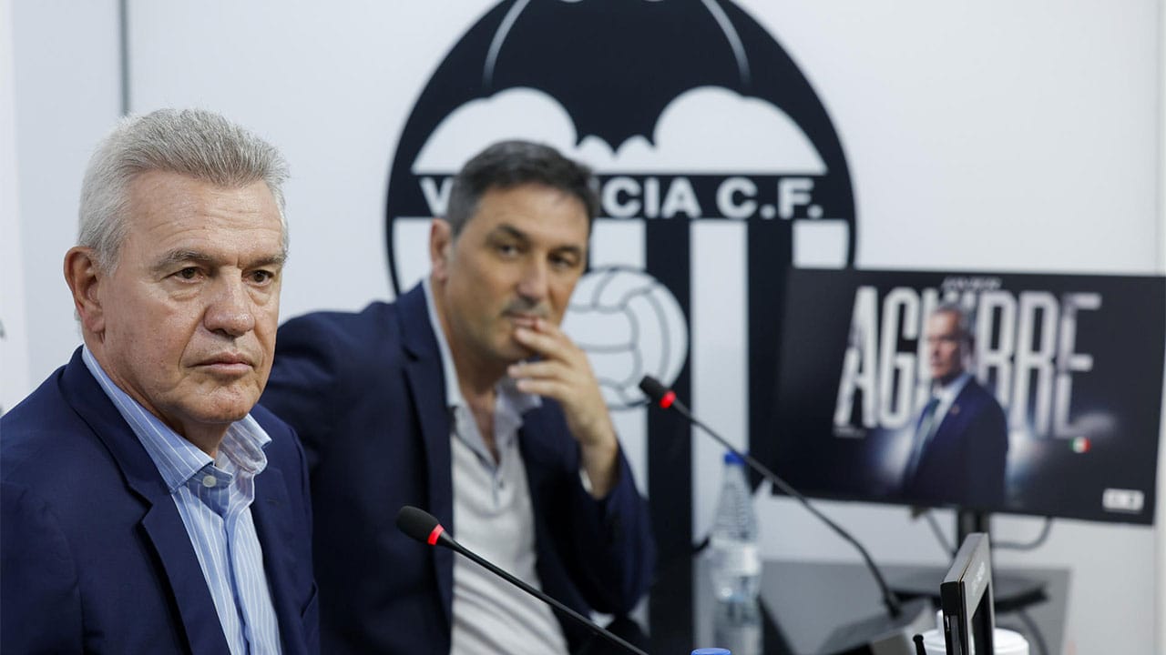 Las frases con las que Javier Aguirre conquistó al Valencia en su presentación