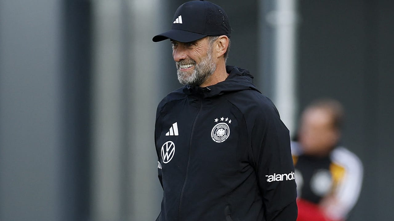 Así fue el primer entrenamiento de Jürgen Klopp con una renovada selección alemana