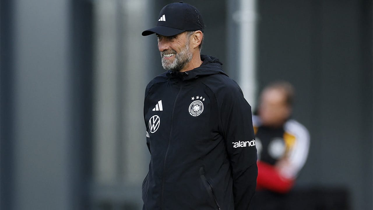 Así fue el primer entrenamiento de Jürgen Klopp con una renovada selección alemana