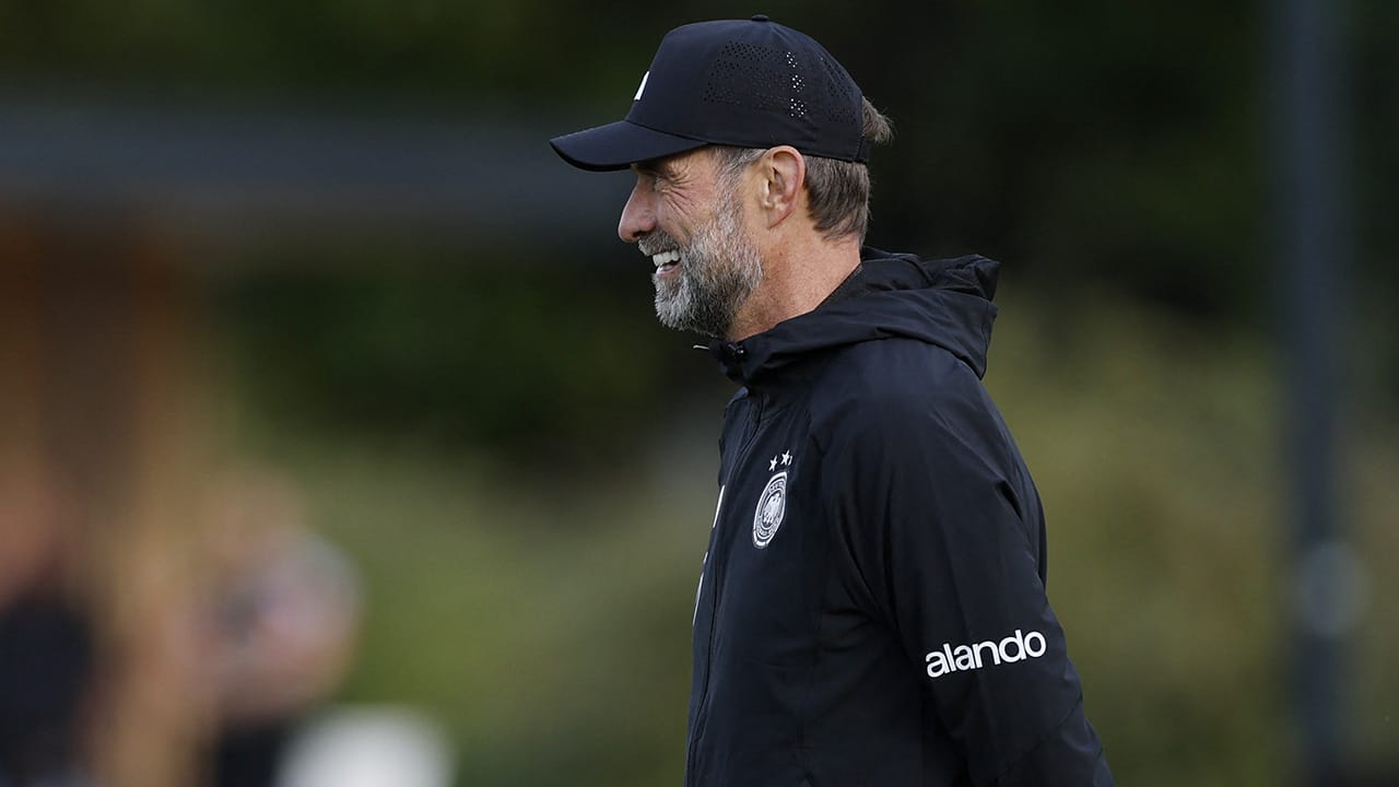 Así fue el primer entrenamiento de Jürgen Klopp con una renovada selección alemana