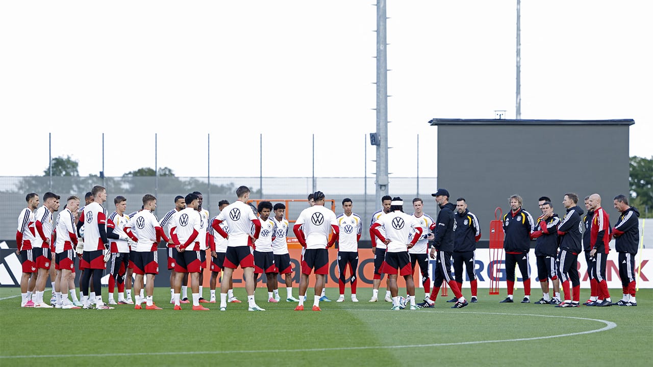 Así fue el primer entrenamiento de Jürgen Klopp con una renovada selección alemana