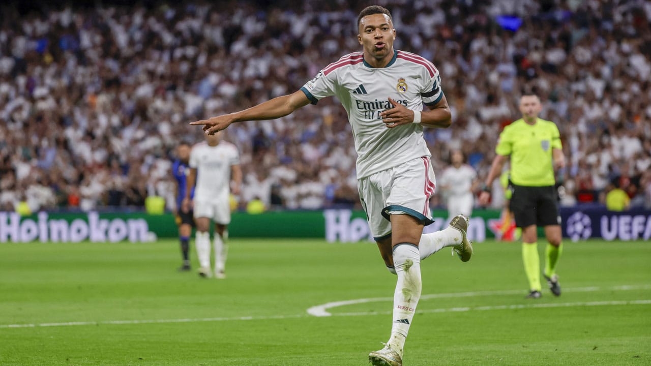Kylian Mbappé ya es parte de los grandes goleadores de la Champions League