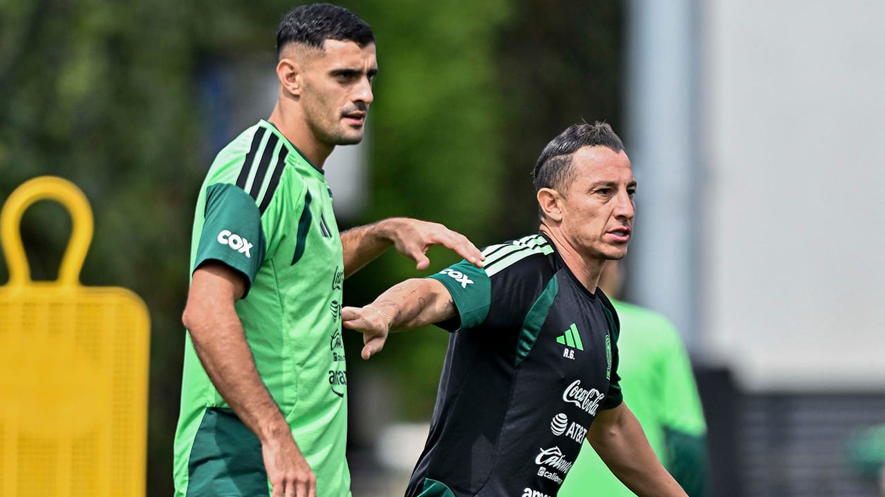 Así se ve Rafael Márquez entrenando a la Selección Mexicana