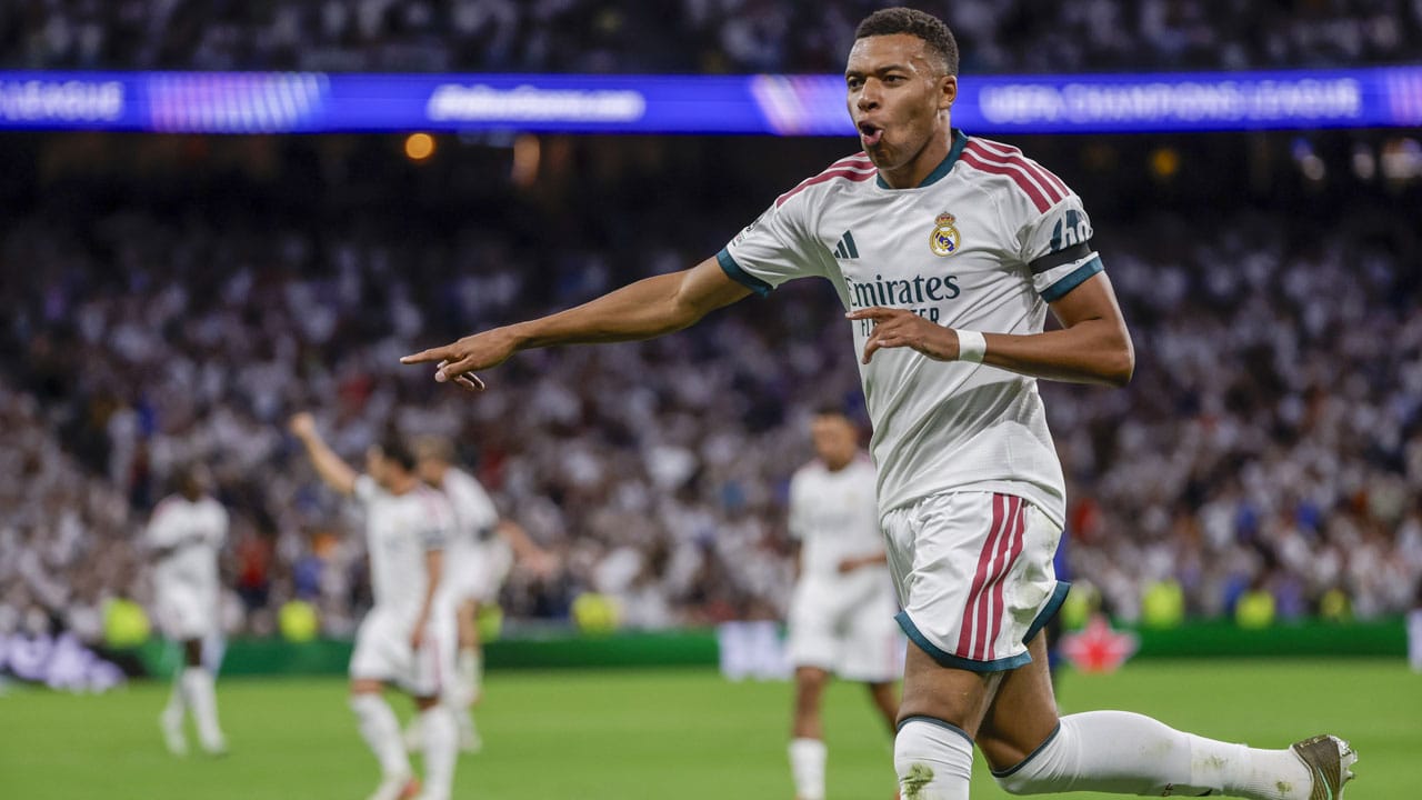 Kylian Mbappé ya es parte de los grandes goleadores de la Champions League
