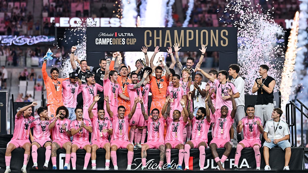 La gloria en las manos; Inter Miami, dueño de la Campeones Cup